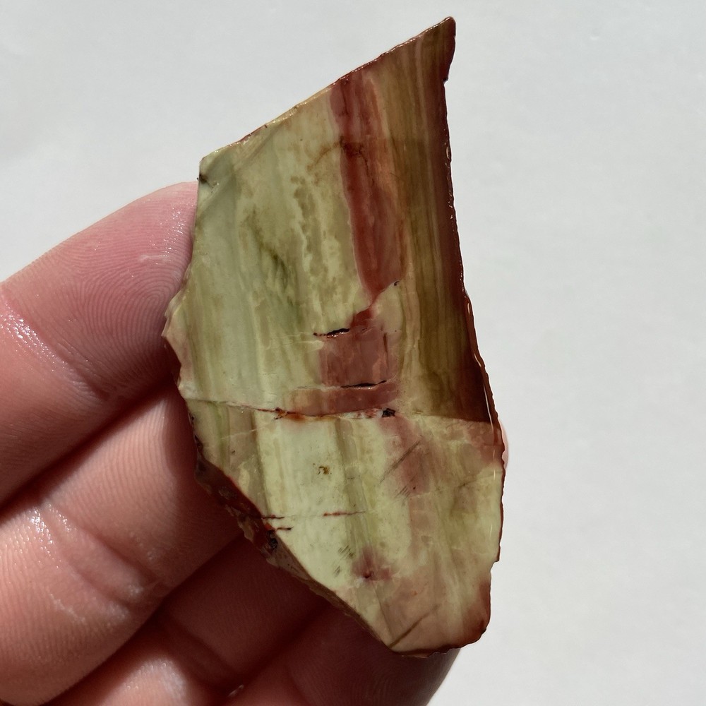 Red/Green Morrisonite Jasper Rough Slab