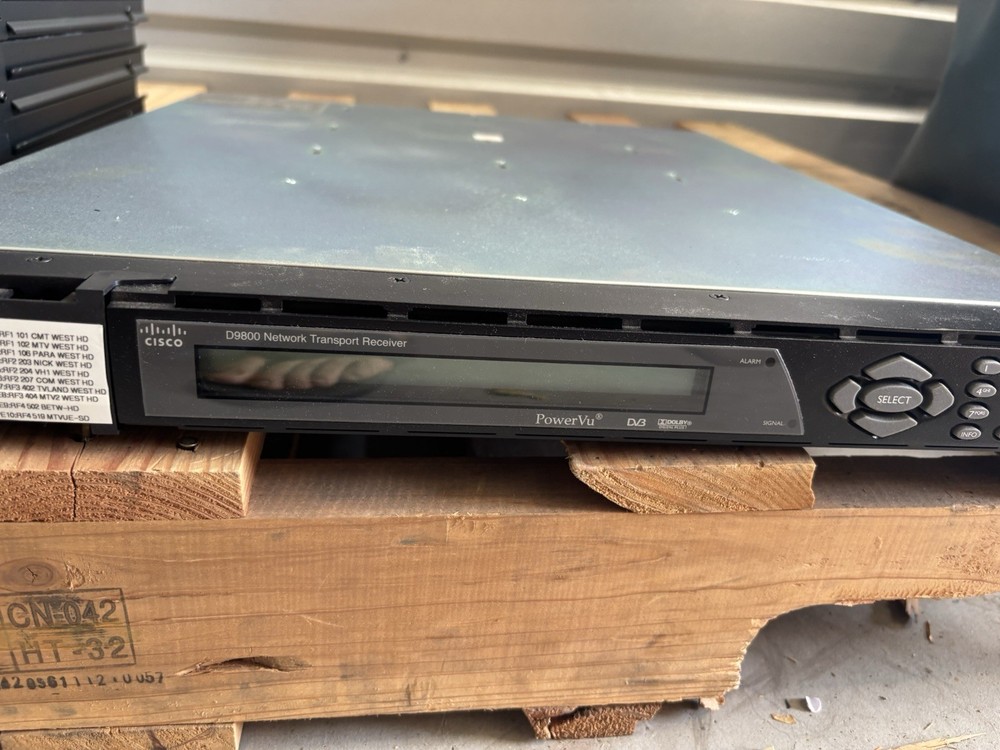 Cisco D 9858 Network Transport Receiver