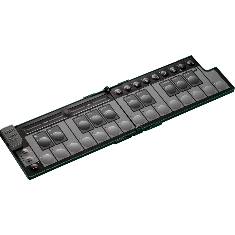 Korg Nanokey Fold Foldable MIDI Keyboard - Alpine Green