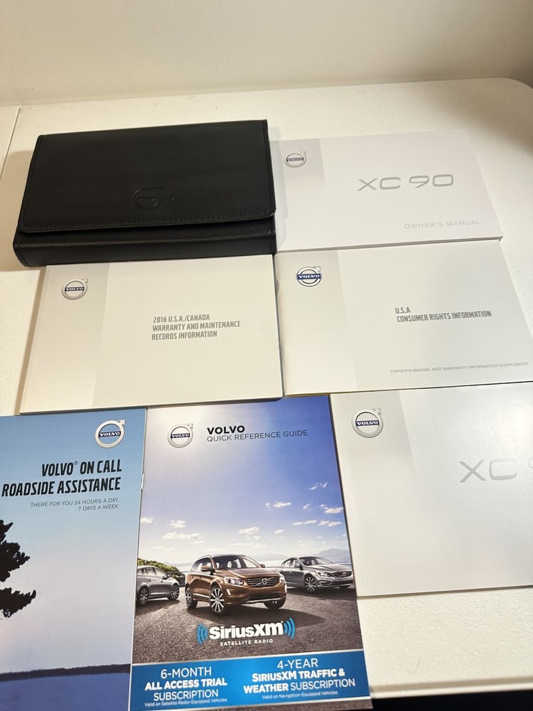 2016 Volvo XC90 Owner's Manual Set