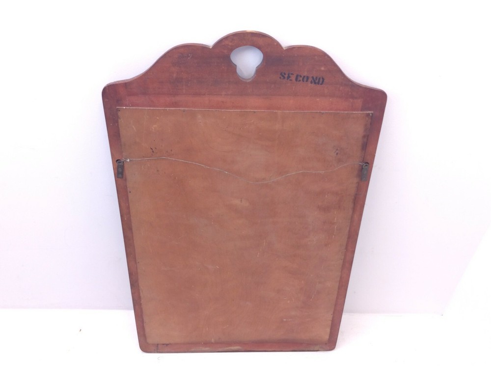 Vintage Solid Wood Decorative Country Distressed Wall Hanging Mirror