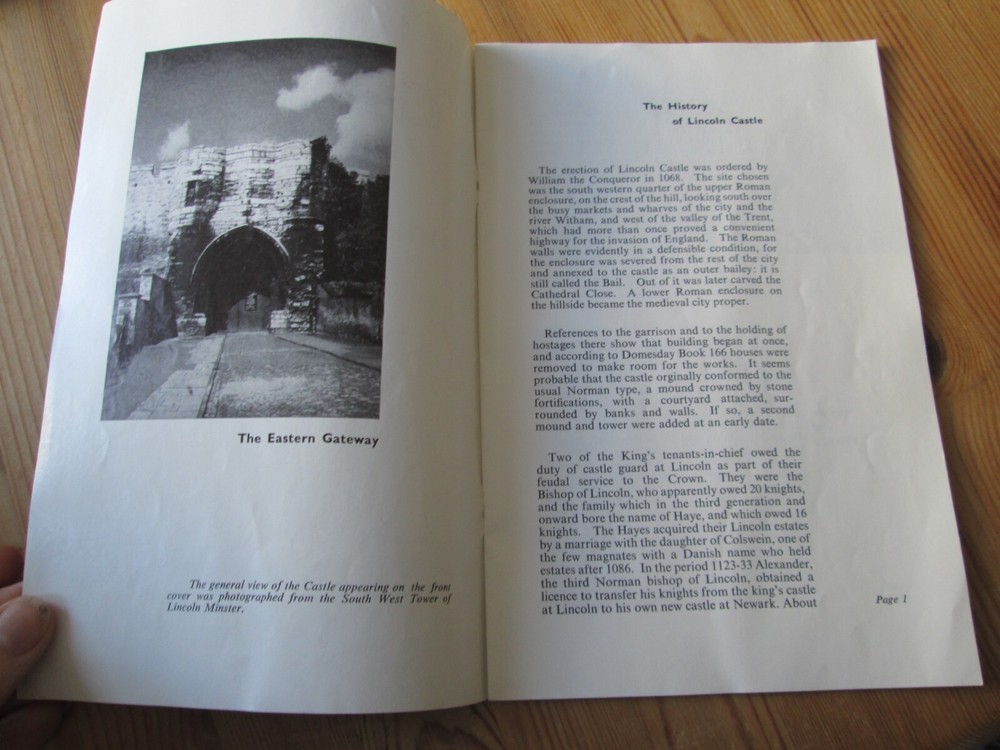 Lincolnshire Castle official Guide