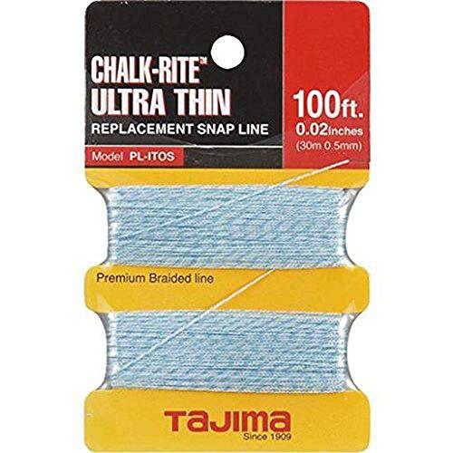 TAJIMA Replacement Snap-Line - 0.5 mm x 100 ft Chalk-Rite  Assorted Styles