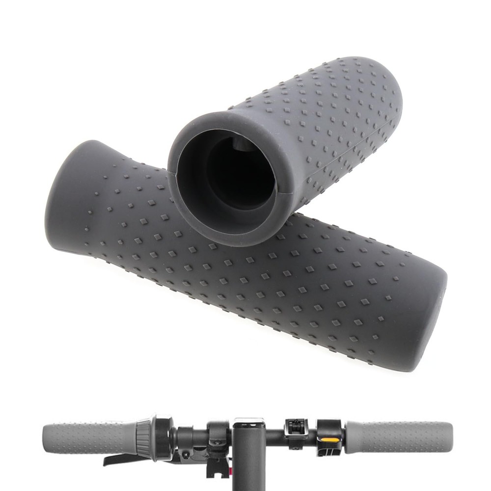 Handlebar Grip 1 Pair Silicone Handle Bar Grip Replacement Handle Grips Acces...