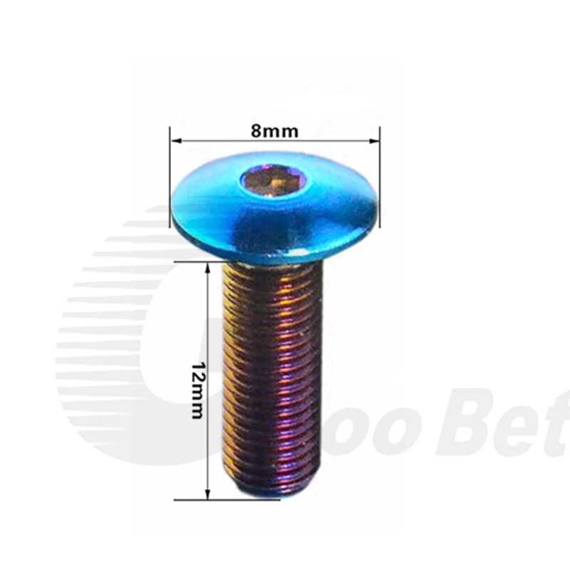 Titanium Front Windscreen Windshield Screw Fairing Bolt for Ducati 1199 1299 959