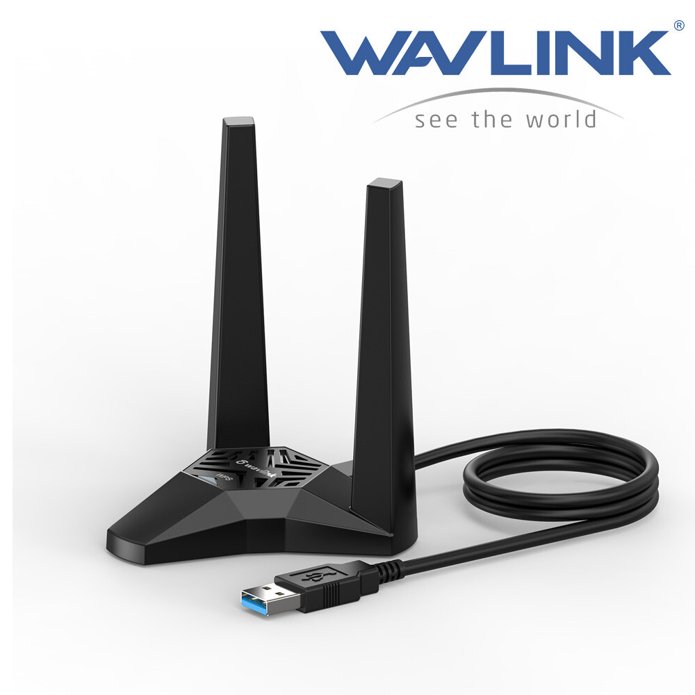 WAVLINK USB3.0 WiFi Adapter AC1300 Wireless USB Network Adapter for Desktop PC
