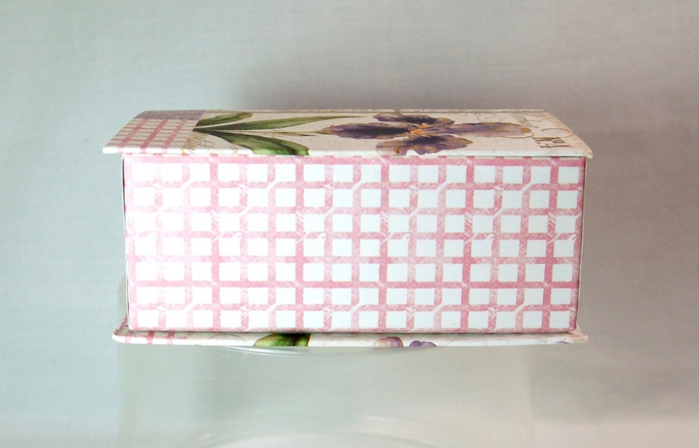 SET OF 4 SMALL DECORATIVE BOXES: Book shape, Hexagonal shape, Rectangular Shape