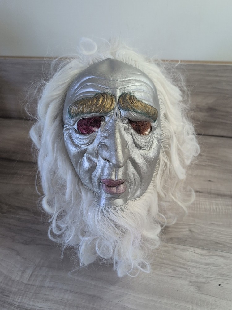 Cesar silver father time mask