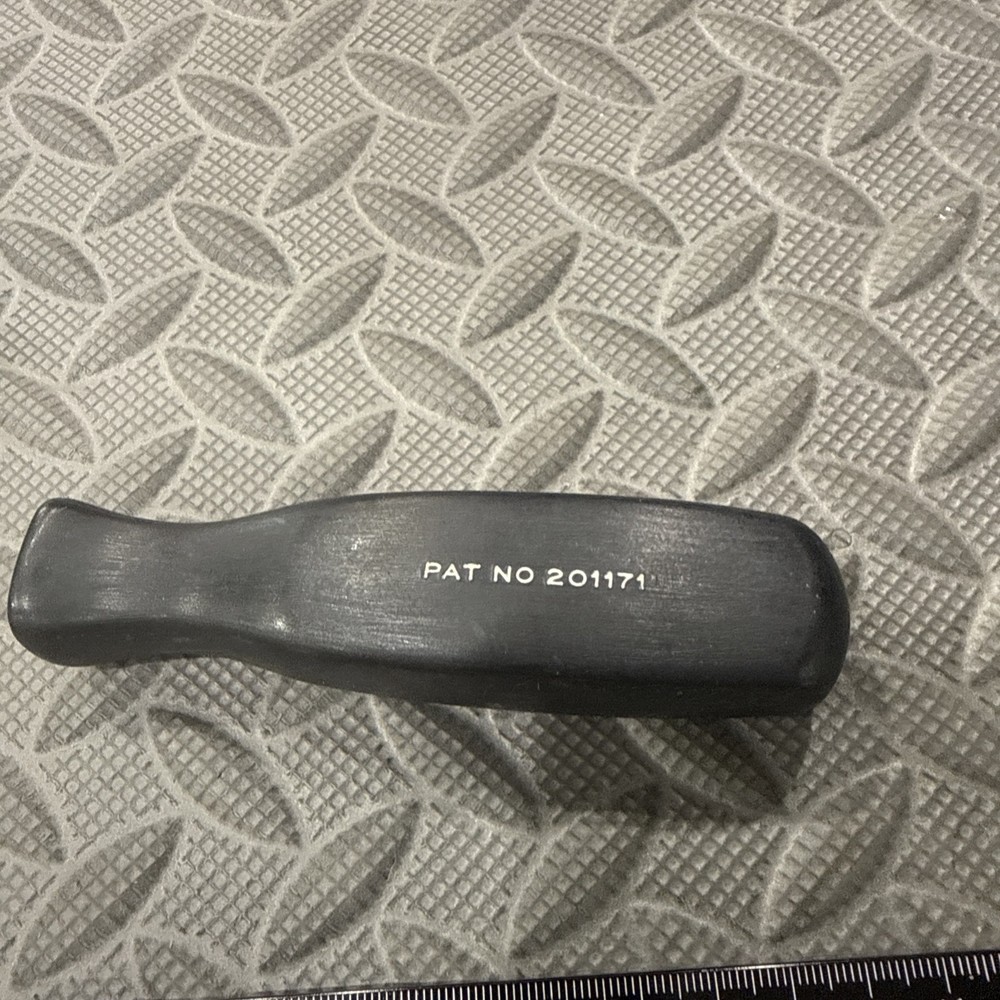 1) VTG Snap On Underlined Replacement Hard Handle Black SSD 8 NOS