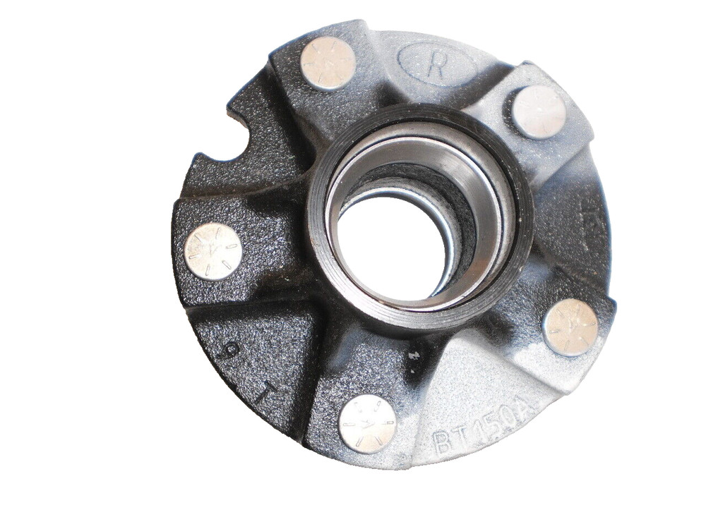 Reliable BT150A SHORT Trailer Axle Idler Hub W/Bearings Boat 5 lug Axel