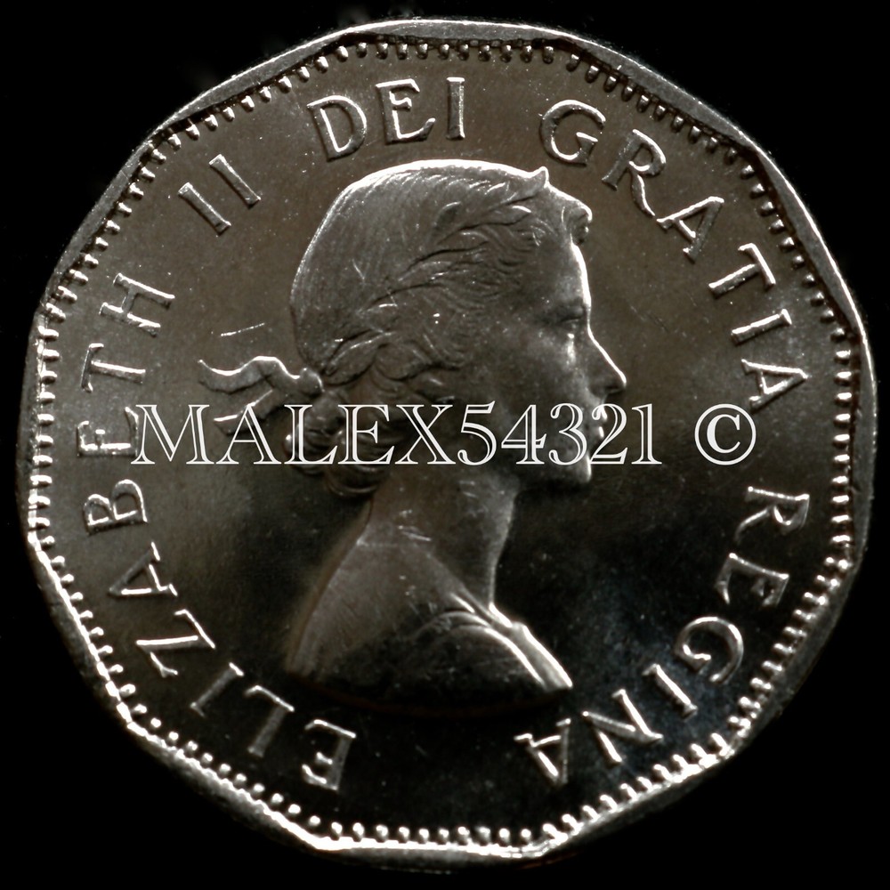 🇨🇦 ​CANADA 1961 NICKEL 5 CENTS UNCIRCULATED