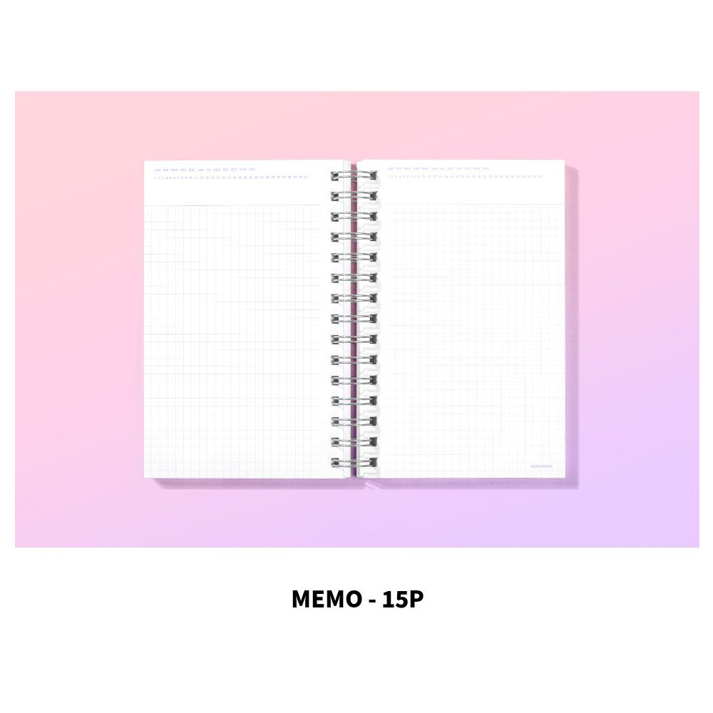 MOTEMOTE 10 Minutes Planner HALF YEAR Dream Catcher Study Planner
