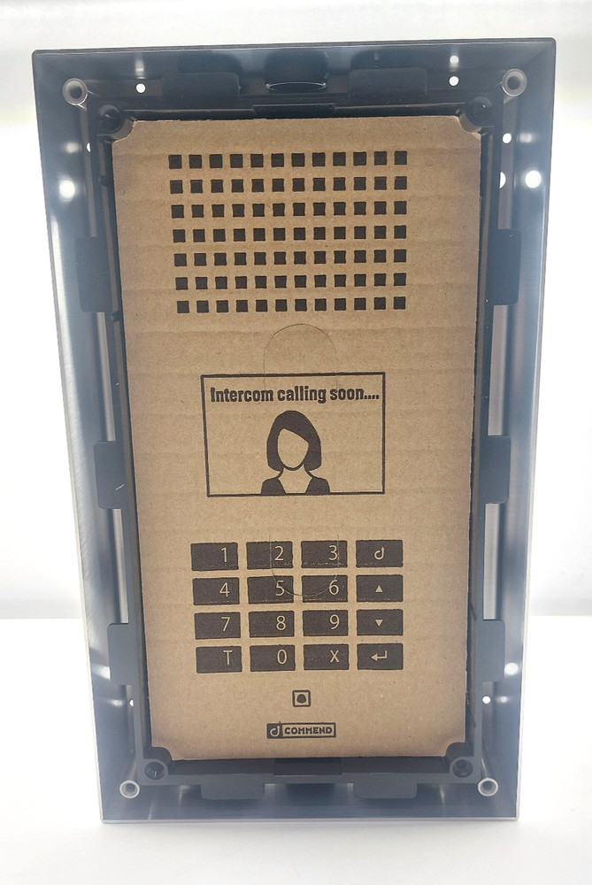 Commend Intercom Station Stainless Surface Mounting Kit WSSH 50V SS