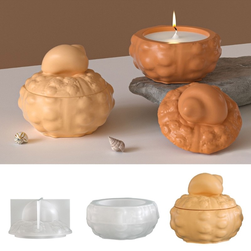 Craft Mold for Making Decorative Containers and Ornamental Storage Boxes