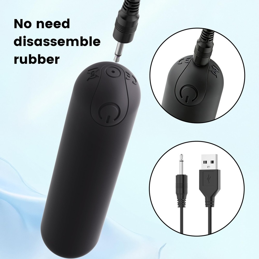 KASASS Mini Massager Tools,Small Handheld with 10 Vibration Black