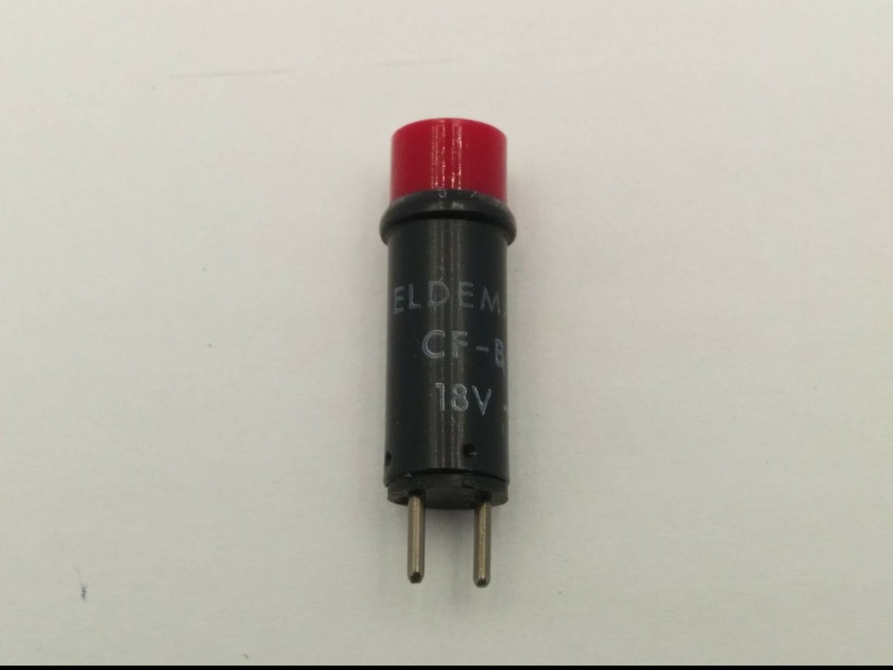 ELDEMA C-LITE CF-B-2102 RED INDICATOR, 18V 40MA, NNB