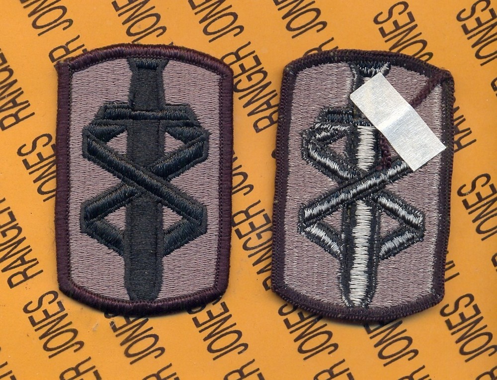 US Army 18th Medical Brigade ACU uniform patch
