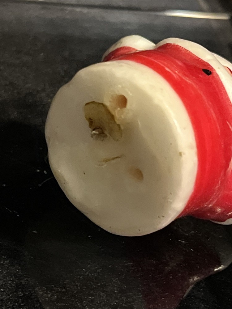 Mini Santa Candle 1.5” Vintage