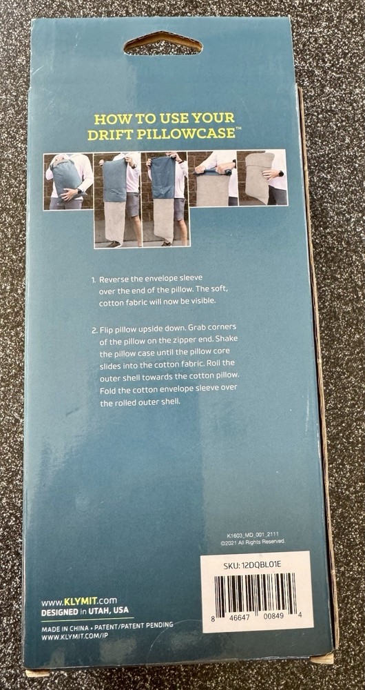 Klymit Drift Camping Pillow Case