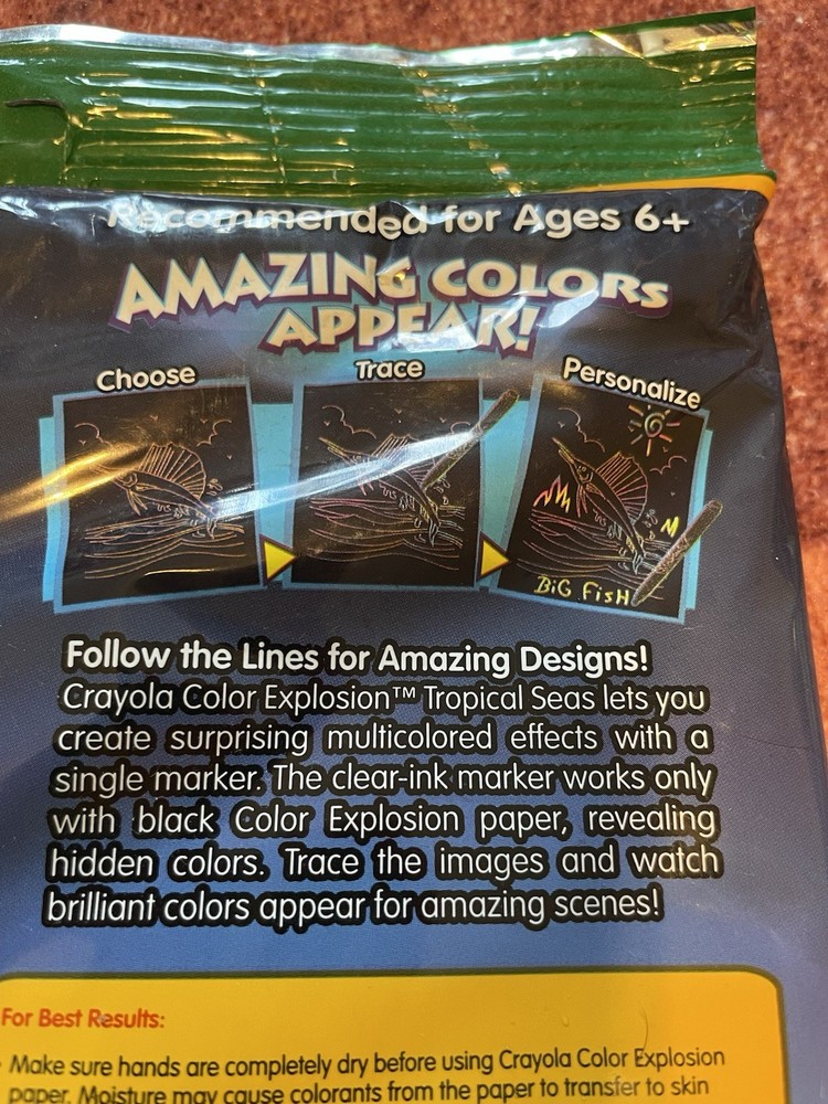 Crayola Color Explosion Activity Sets