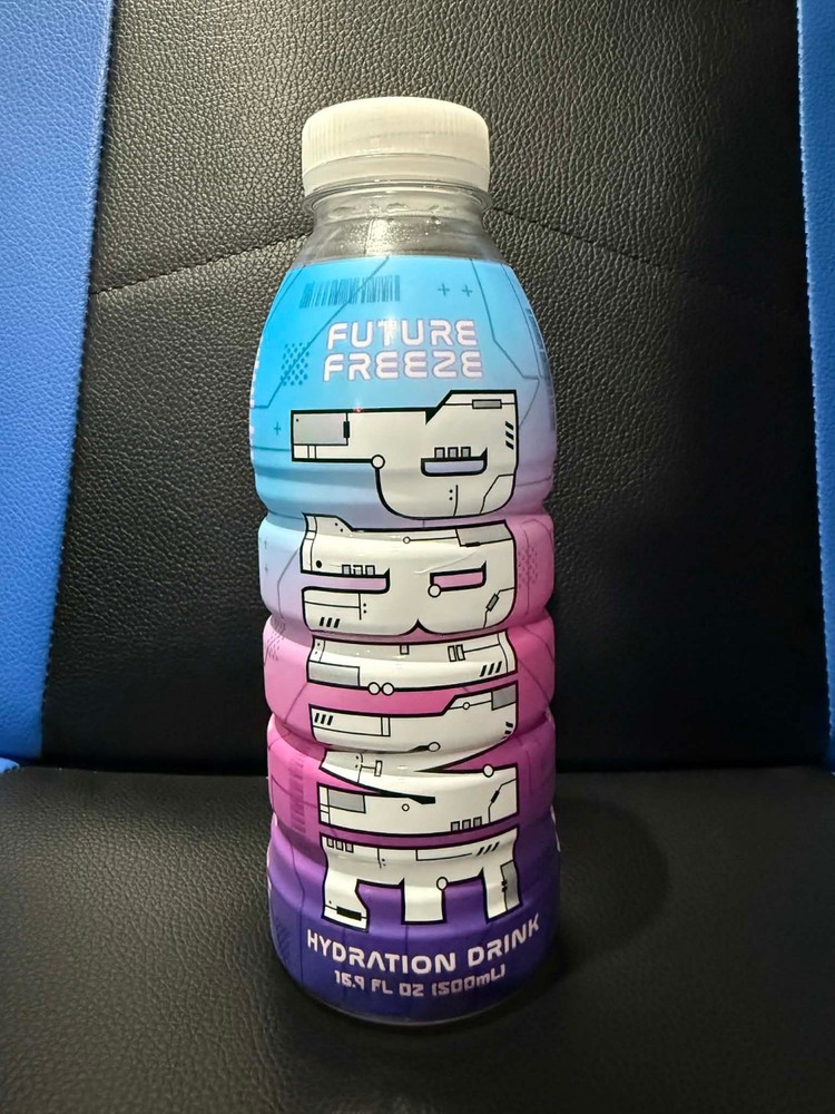 PRIME Hydration Future Freeze 16.9 oz Bottle Empty