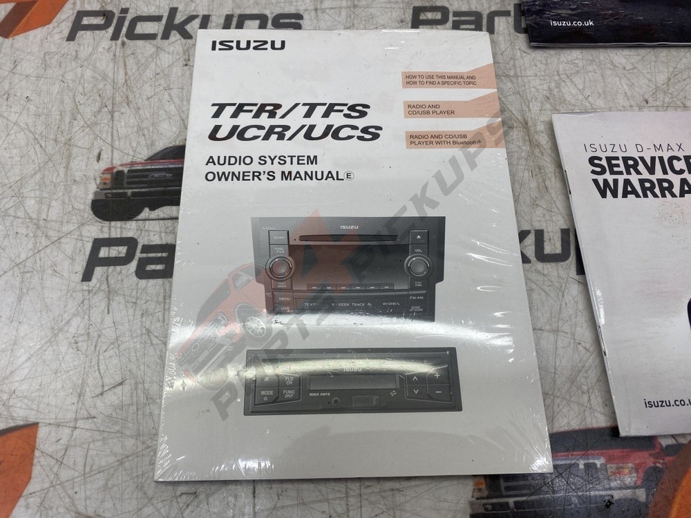 2017 Isuzu D-max Eiger Owners Manual 2017-2021