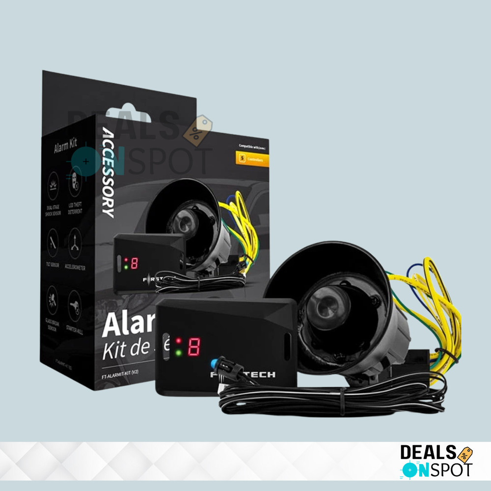 Compustar Firstech Alarm It Kit – Car Security Upgrade with DAS Sensor & Siren