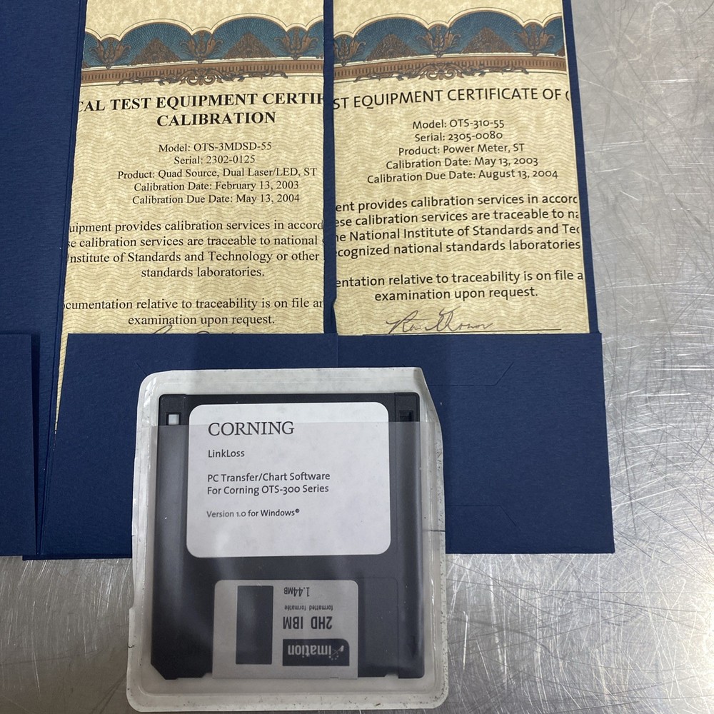 Corning OTS 300 Series Optical Source & Optical Meter