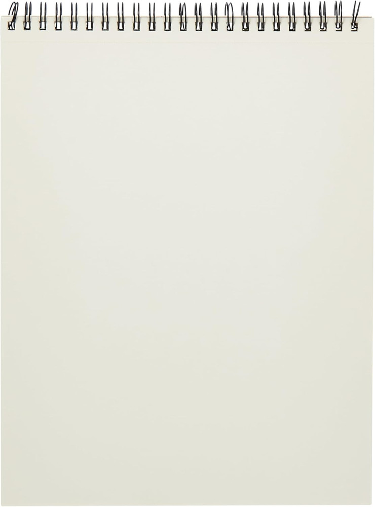 400 Series Heavyweight Drawing Pad, Medium Surface, 8"X10" Wire Bound, 24 Sheets