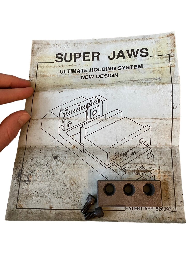 Machinist Blocks - Super Jaws Ultimate Holding System New Design