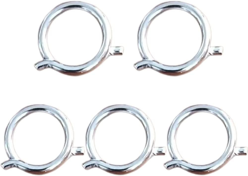 5 Pack Poultry Shears Spring Replacement Kitchen Springs Nickel,silver