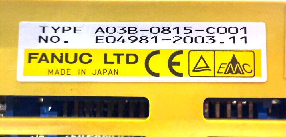 FANUC A03B-0815-C001 - 24/16 BASE CONNECTION PANEL I/O MODULE - UNP