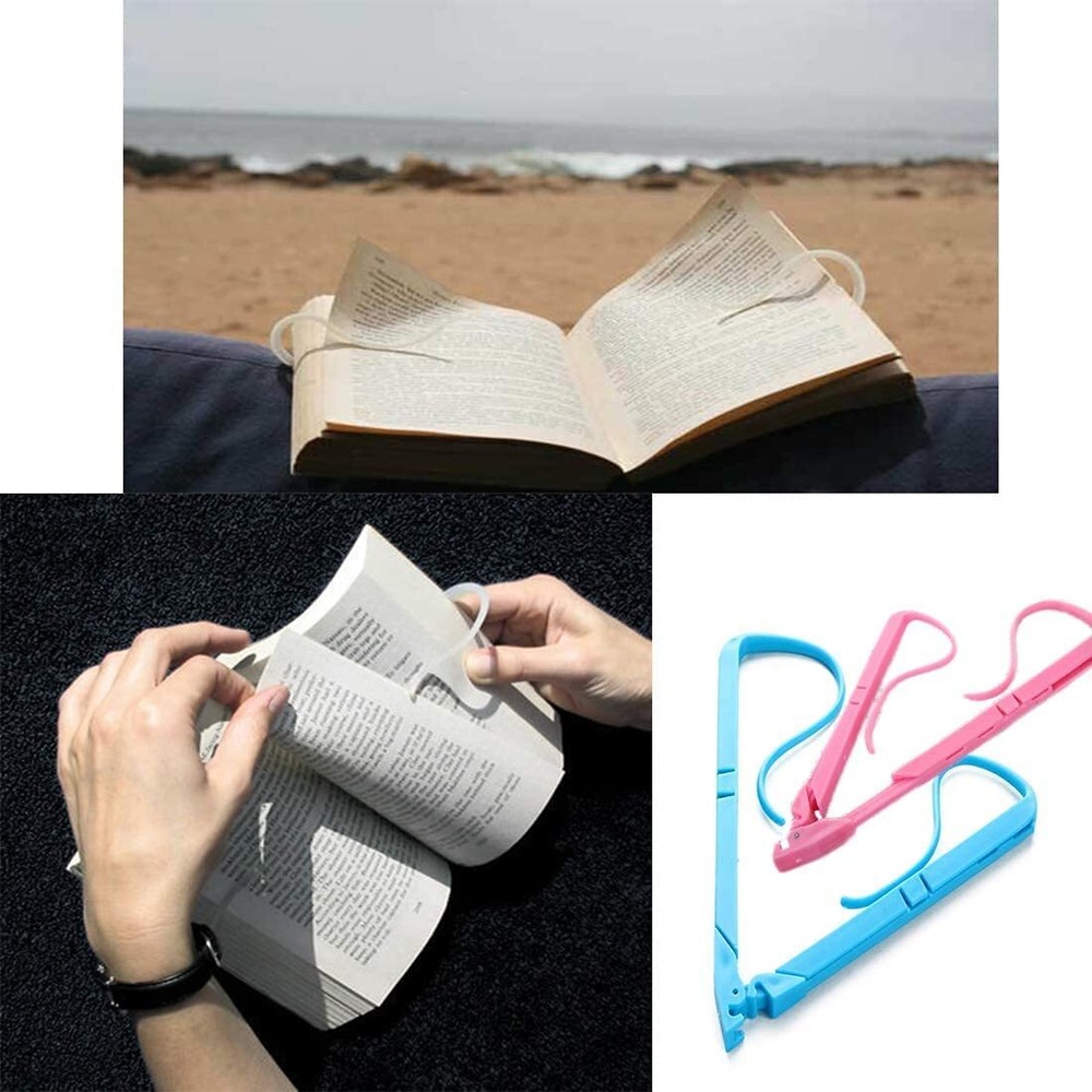 Adjustable Hands Free Reading Bracket Book Pages Holder for Reading Portable ...
