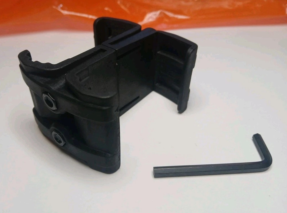 Single Mag Coupler Link - Matte Black Deburred - Snag-Free