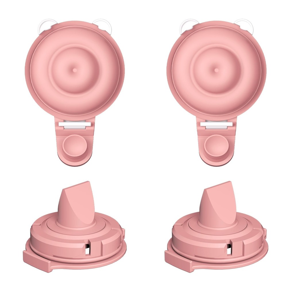 2pcs Duckbill Valves & 2pcs Double-Layer Diaphragm for Mobile Flow M9 - 4 Pack