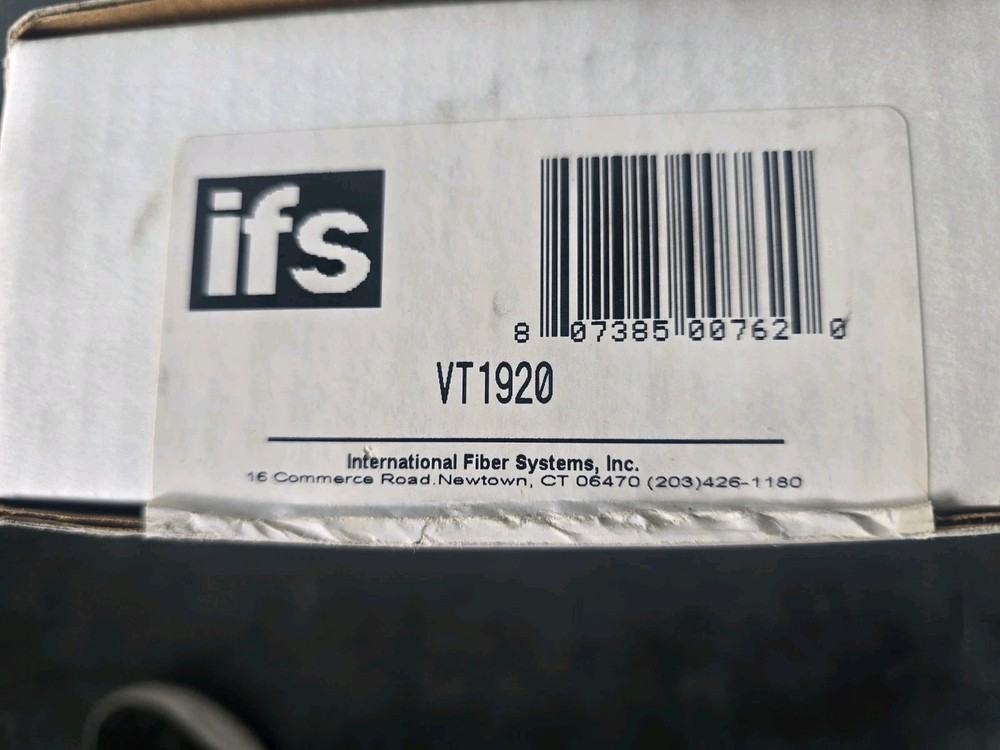 IFS VT1920 video transmitter