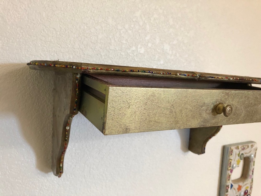 Precious shelf and drawer