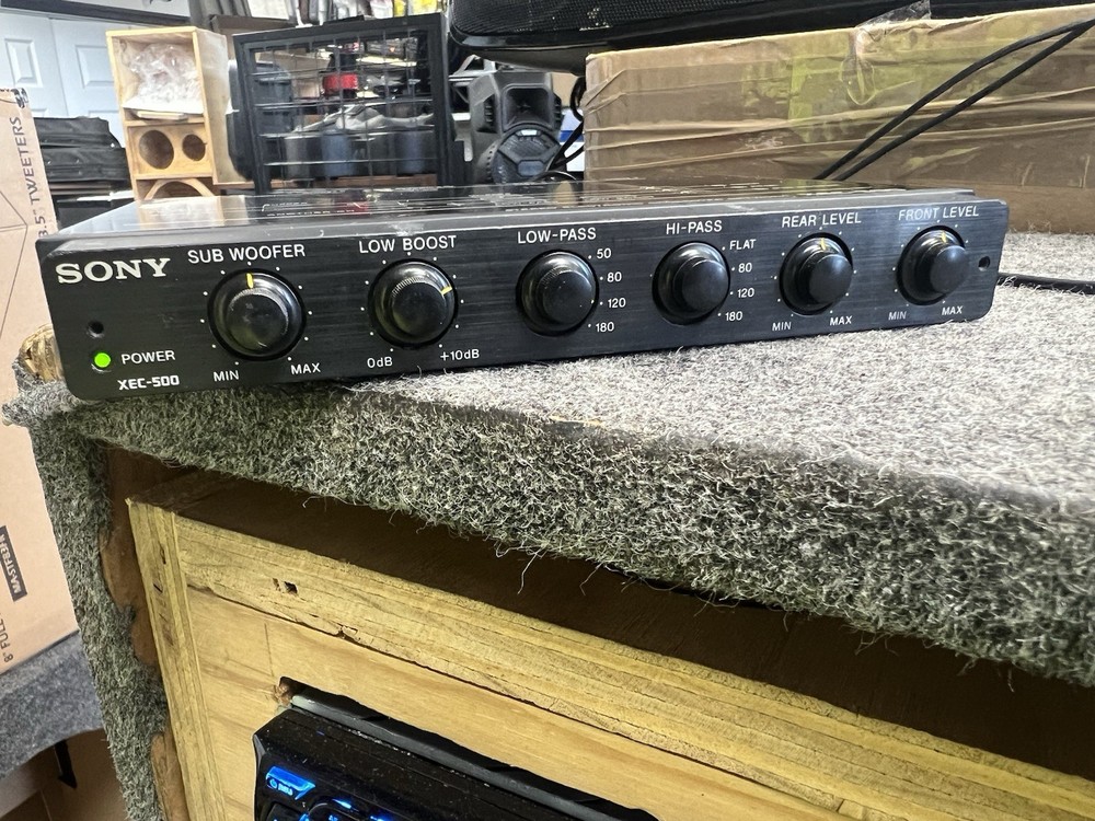 Old School Sony XEC-500 Equalizer