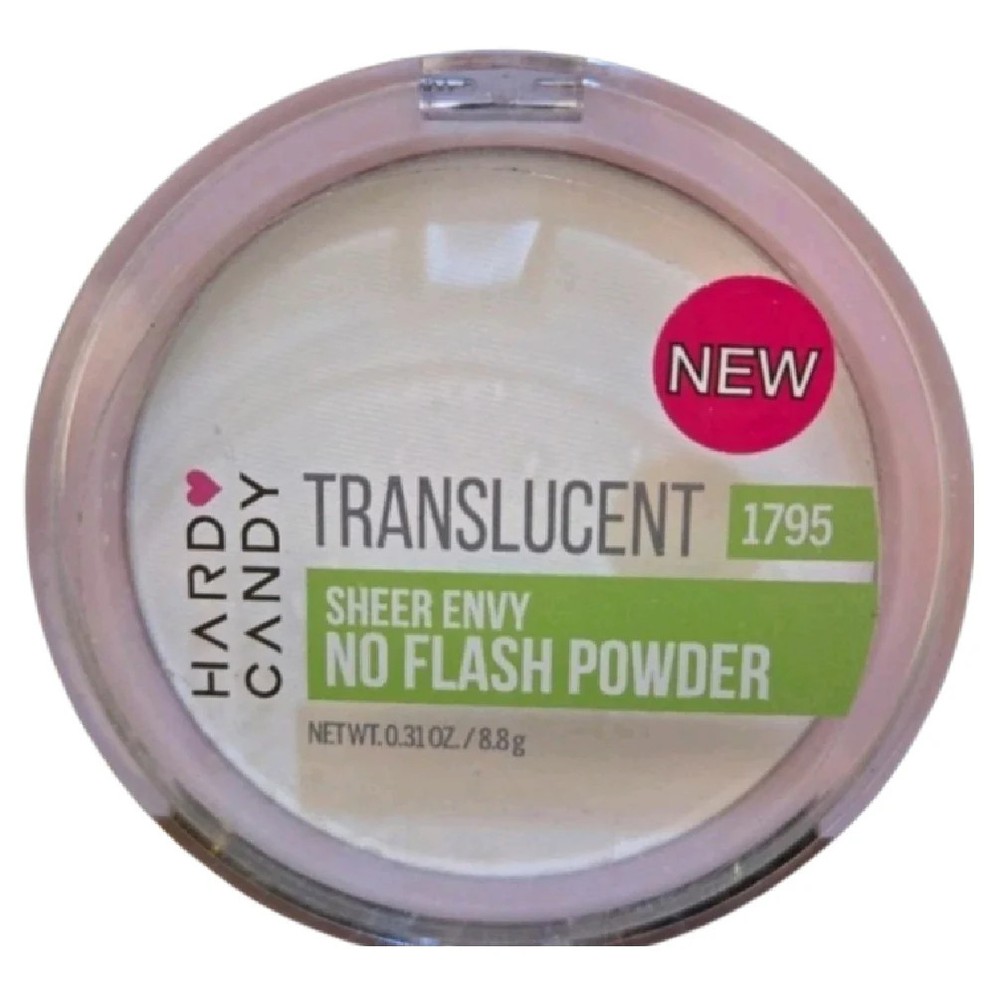 Hard Candy Sheer Envy No Flash Powder, Translucent 1795