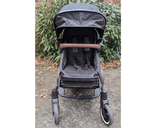 Austlen Entourage Luxury Single-to-Double Stroller Black Used