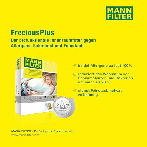 Mann-Filter FP 26 009 Frecious Plus Cabin Air Filter