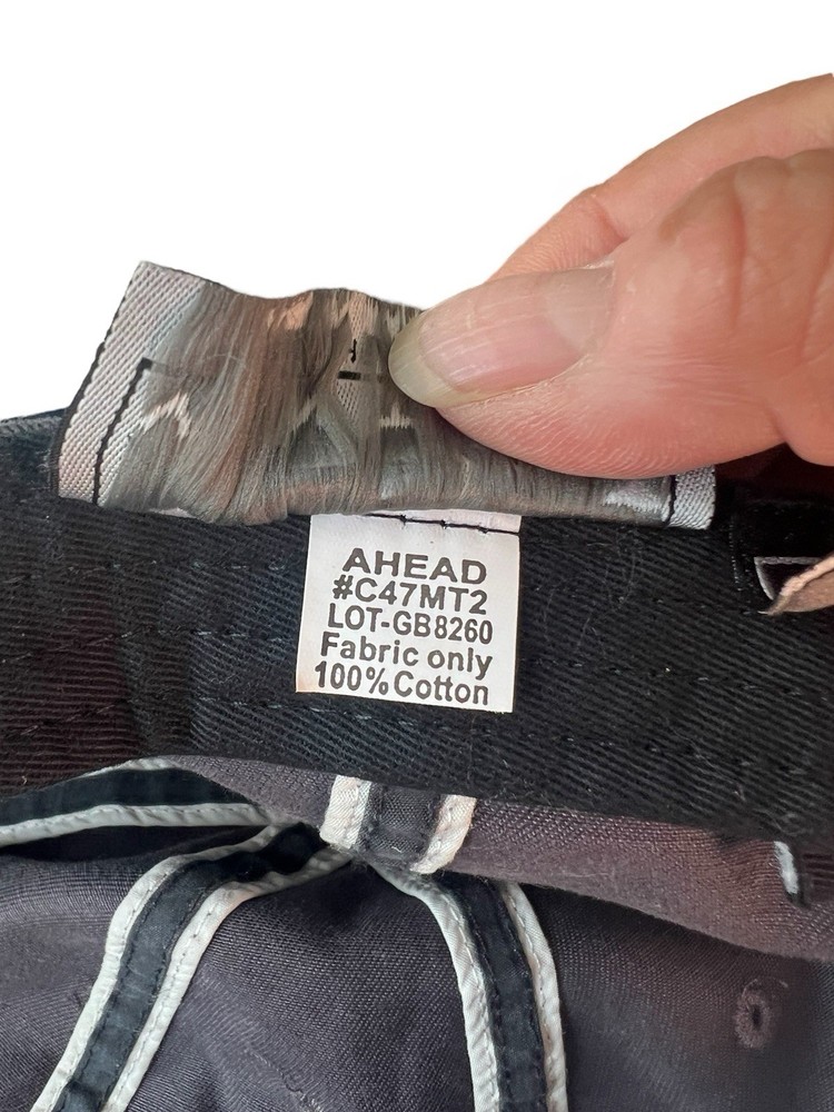 New AHEAD FEXJET GREY Golf hat/cap