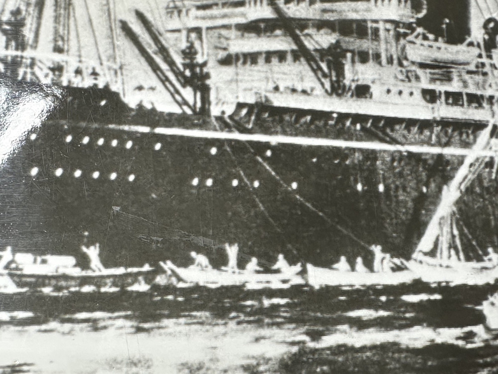 1939 IMAGE PRESS RELEASE: HMS RAWALPINDI SUNK FP486