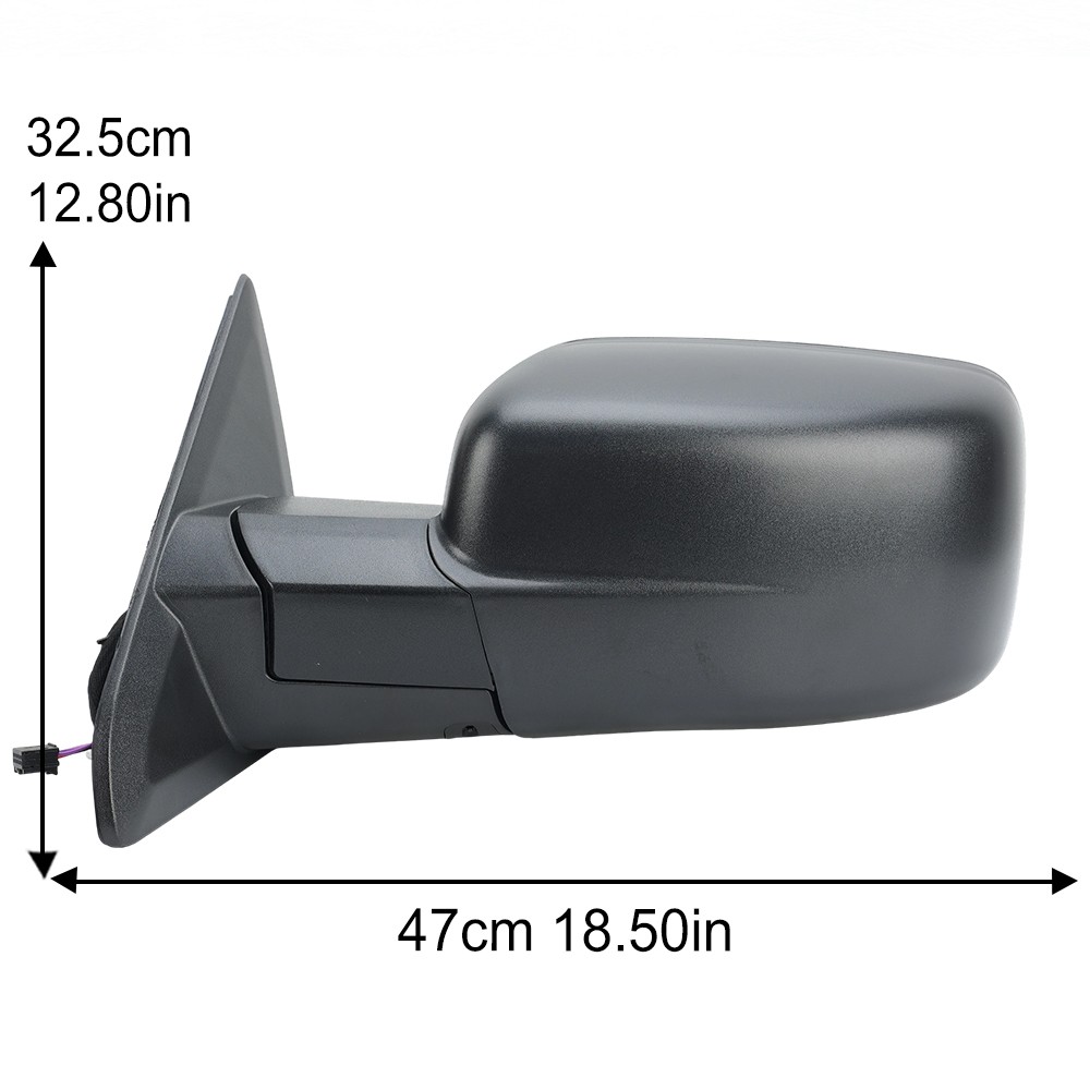 Mirror Driver Left Side Heated Temperature Sensor For Dodge Ram 1500 2013-2018