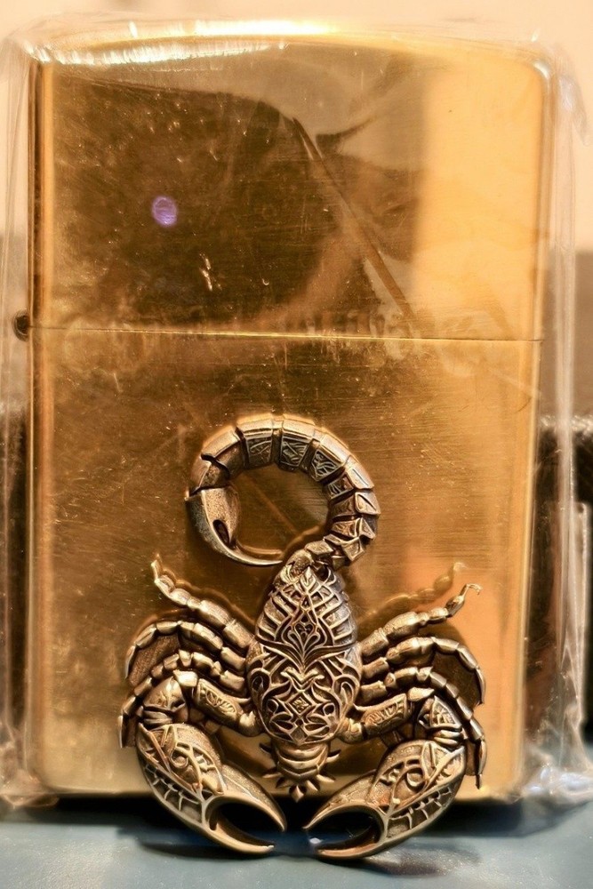 Brass Mr Krabs Lighter Patch DIY Decoration Accessory Without Lighter