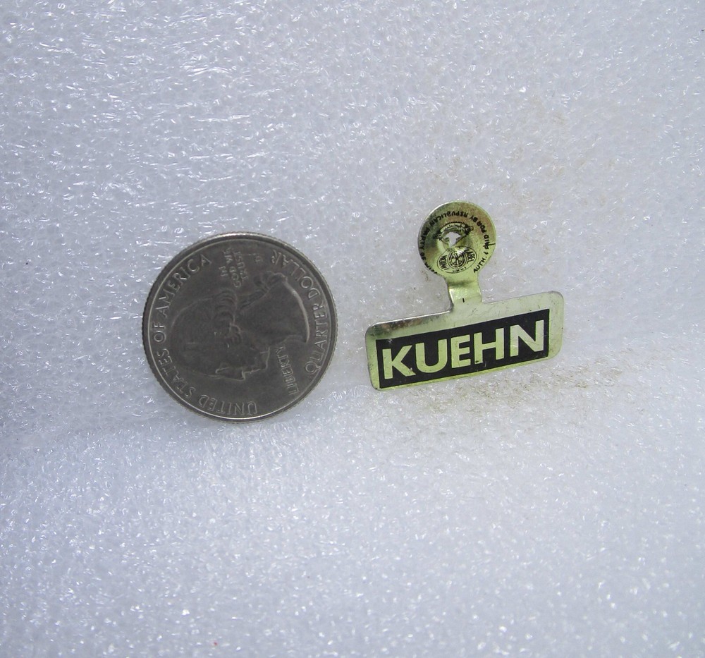 Philip Kuehn Political Tab Button Pin