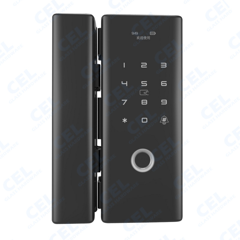 CSGLG200, APP Remote Control Smart Fingerprint Password Code Lock for Glass Door