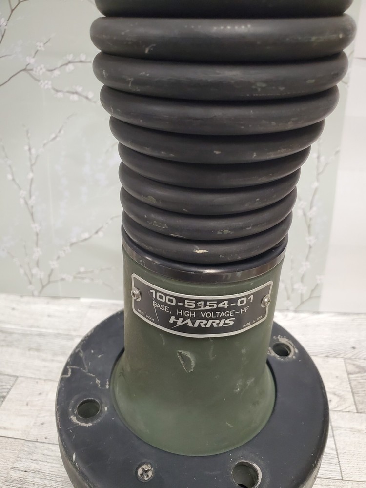 Used Harris High Voltage HF Base 100-5154-01 *Damaged* Read