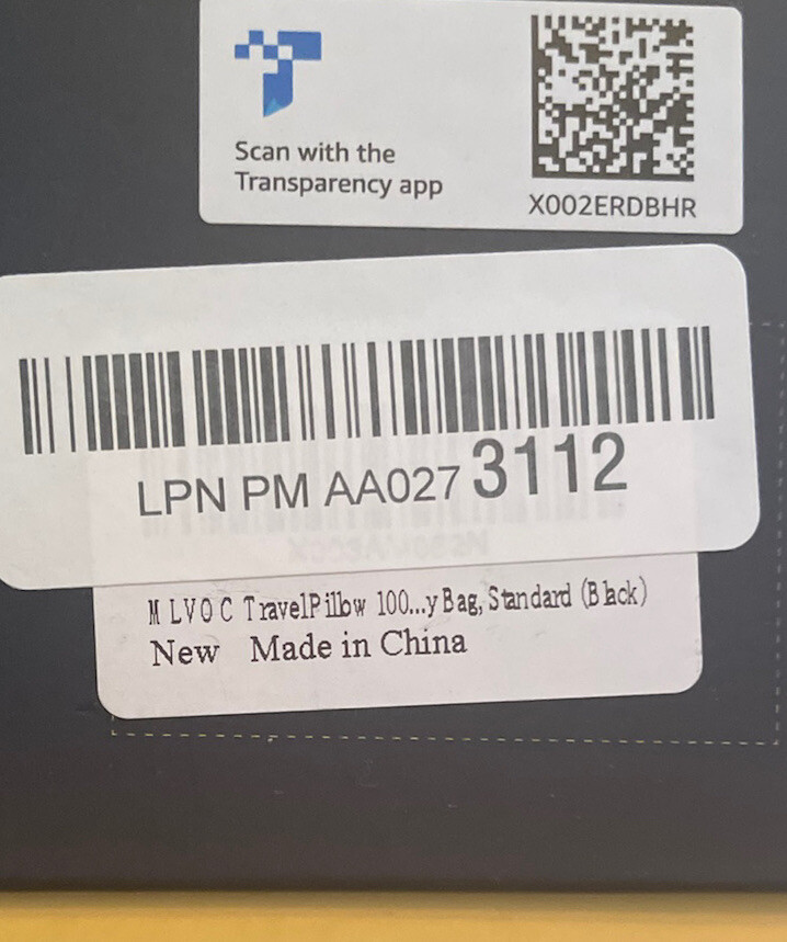 Memory Foam Travel Neck Pillow