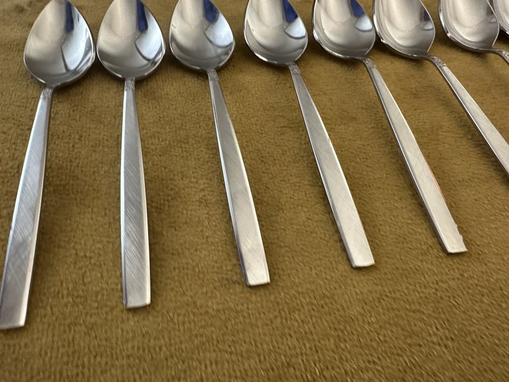 (12) Teaspoons Oneida MELISSA Stainless Flatware